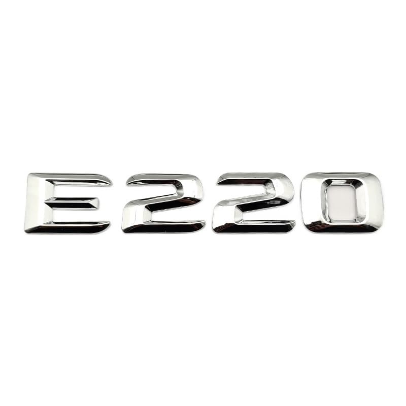 Compatible With Self Adhesive Letter Car Sticker Compatible with Mercedes One size серебряный