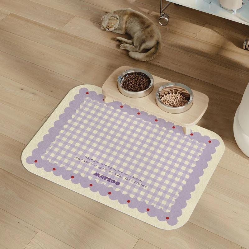 New Customer Offer: Waterproof, Stain-Resistant Pet Placemat for Cats & Dogs