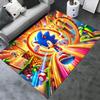 Super Blue Hedgehog Carpet Rug for Living Room Bedroom Home Sofa Decoration,Kids Play Non-slip Floor Mat