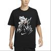 Nike T Shirts Men's Black Crew Neck Moderate Straight Fit FZ5286-010