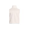 Under Armour Mission Solid Color Stand Collar Fleece Training Vest Women Vest White 1378864-112