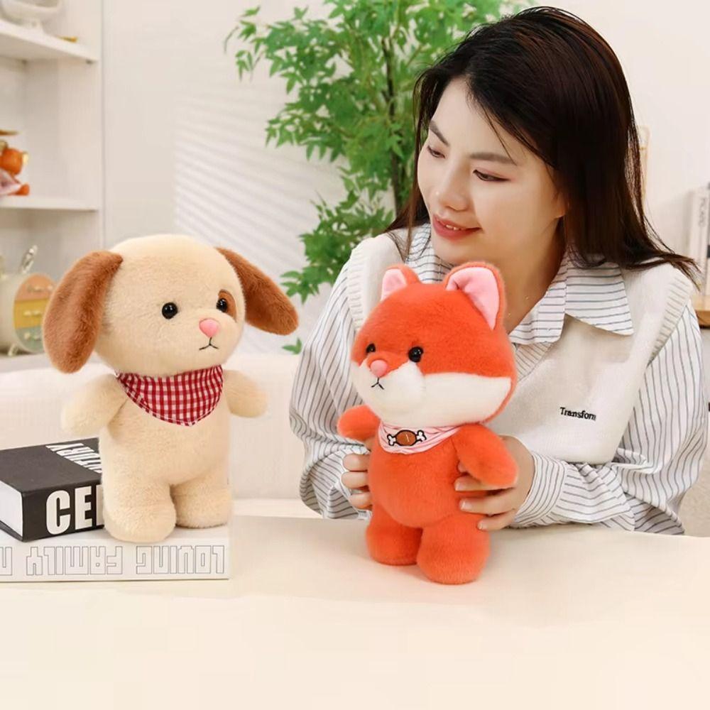 8 Styles Rabbit Plush Toys Little Animal Series Desktop Companion Bear Plush Doll Kids Companion