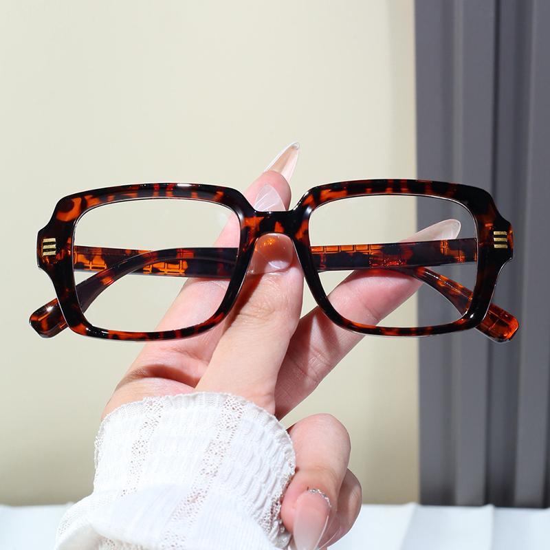 3PCS Classic Simple Fashionable Reading Glasses Anti Blue Light Computer Glasses Customizable Prescription