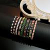 2024 Buntes Zirkon-Armband, verstellbar: Modischer, vielseitiger und stilvoller Schmuck für einen leichten, personalisierten Look