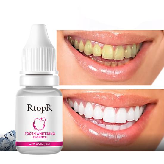 10ml Teeth Cleaner Liquid Effective Safe Convenient Teeth Whitening Essence for Tooth
