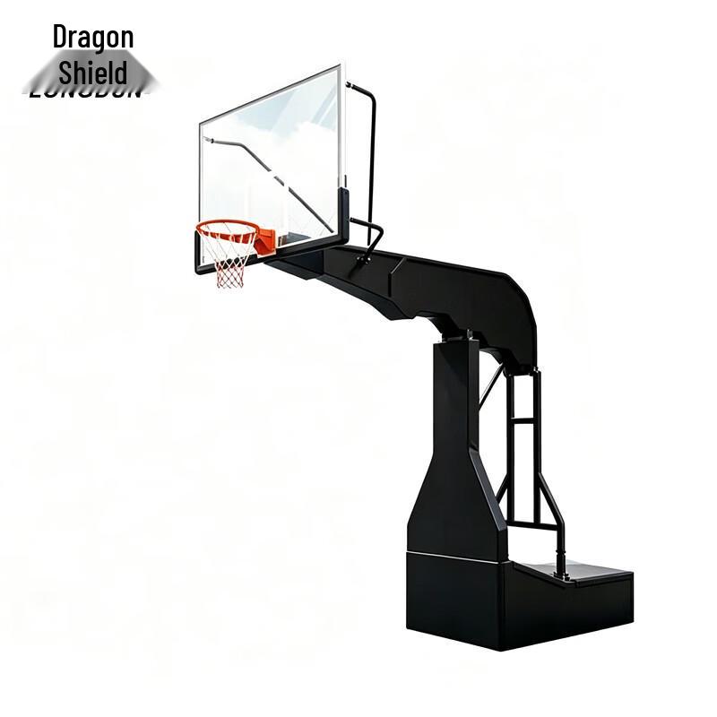Long Dun Electric Hydraulic Adjustable Basketball Hoop