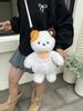 Cartoon Plush Bear Backpack For Kids With Animal Pattern And Curved Shoulder Straps