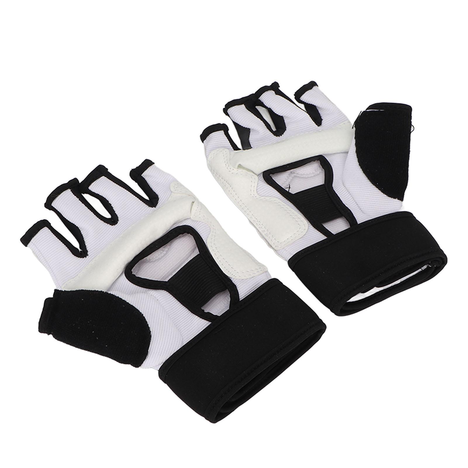 

Taekwondo Sparring Gloves Professional Adult Kid Breathable Punch Bag Training Kickboxing Gloves L