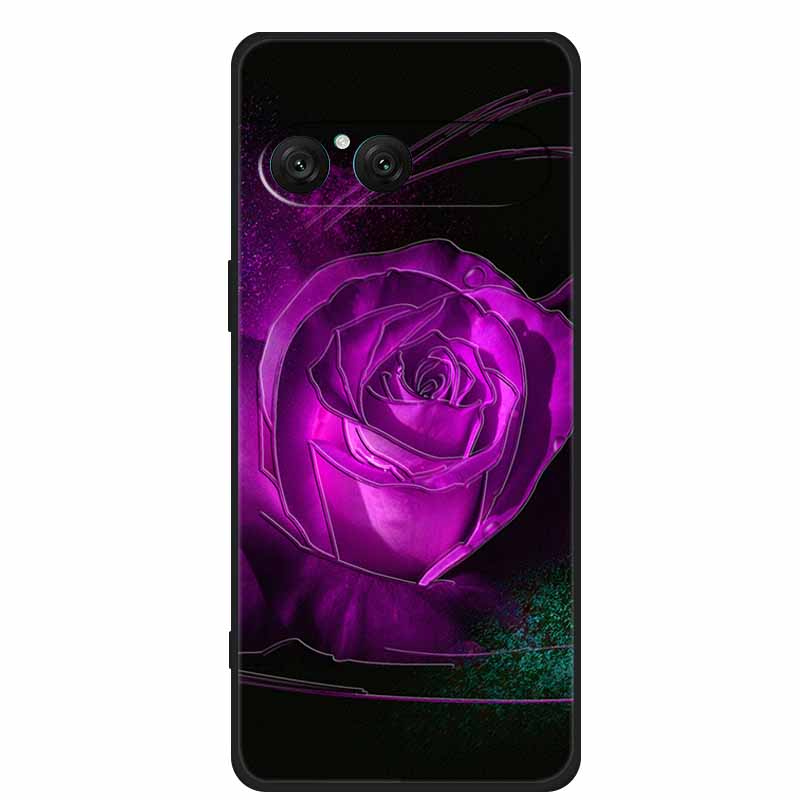 3D Emboss Case For Sony Xperia 10 VII 5G Phone Case Flowers Silicone Soft Coque Funda For Sony Xperia 10 VII Back Cover Case Bag