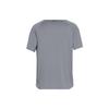 Under Armour Solid Color Brand Logo Crew Neck Short Sleeve T-Shirt Men Tops Gray 1328190-035