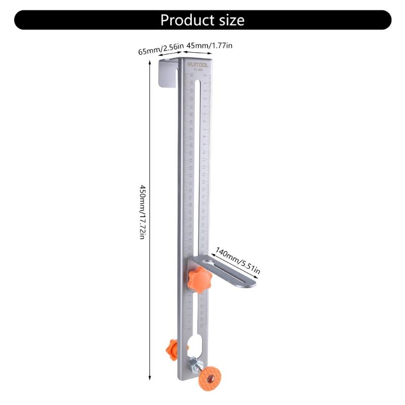 Professional Leveling Support Stand, Leveling Wall Mount Bracket 32cm Vertical Adjustment,