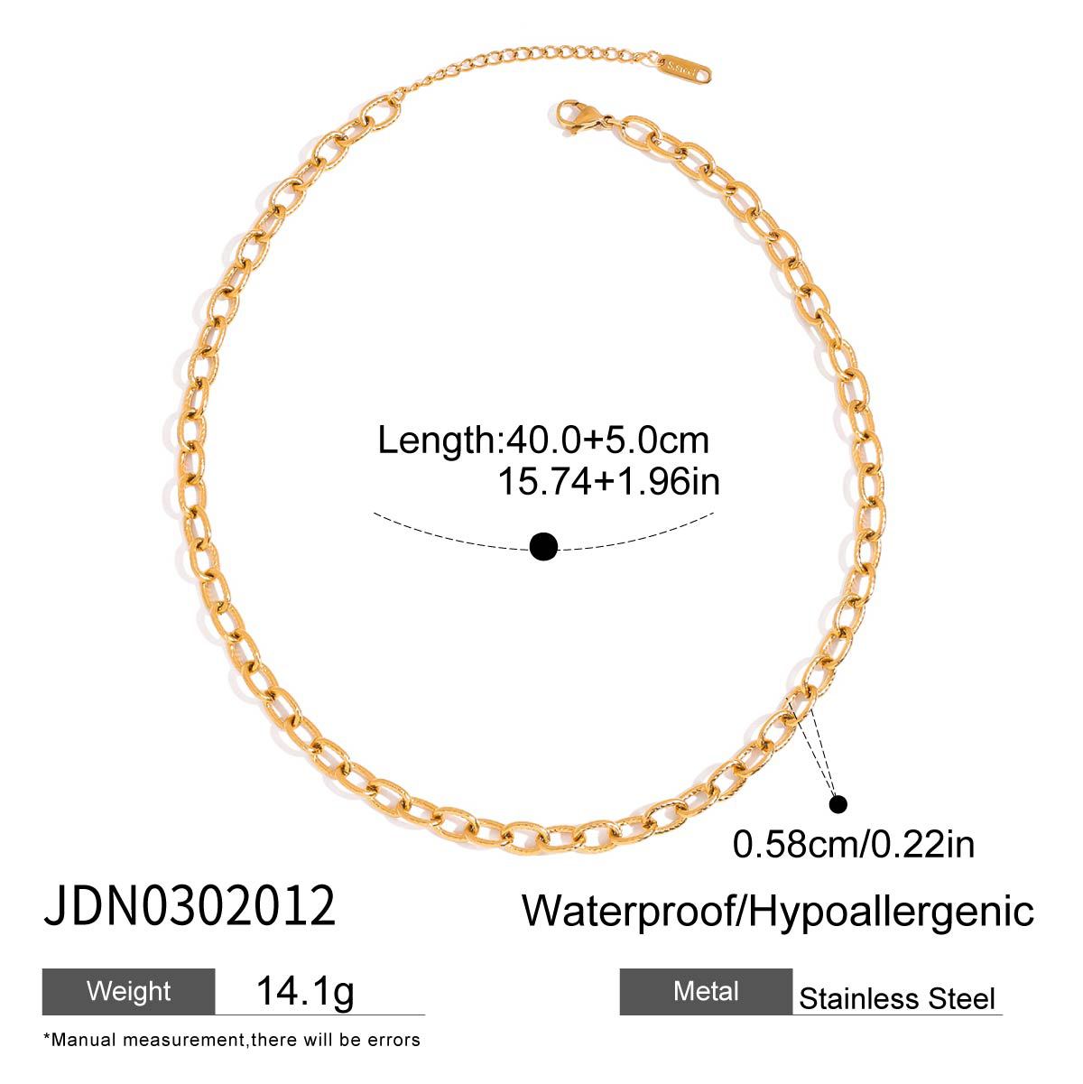 Jie Dingfu Antique 18K Stainless Steel Horseshoe U-Shaped Tiger s Eye Malachite Pendant Necklace Accessories