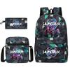 K-POP Demon Hunter Girl Group Children's Backpack, Pencil Case, and Shoulder Bag Set for Middle School Students