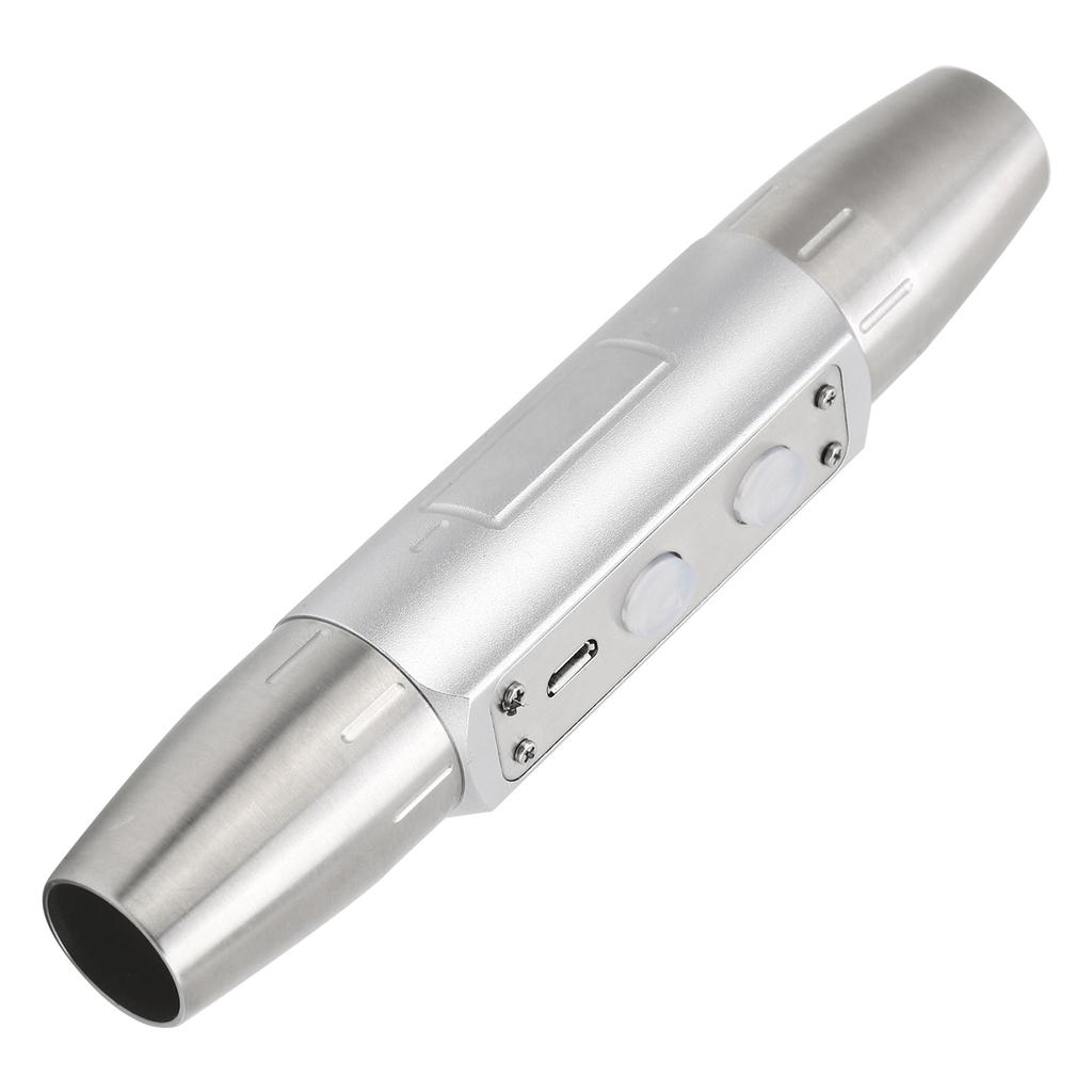 4 Lights Professional Flashlight Jewelry Identification USB Rechargeable Bright Torch