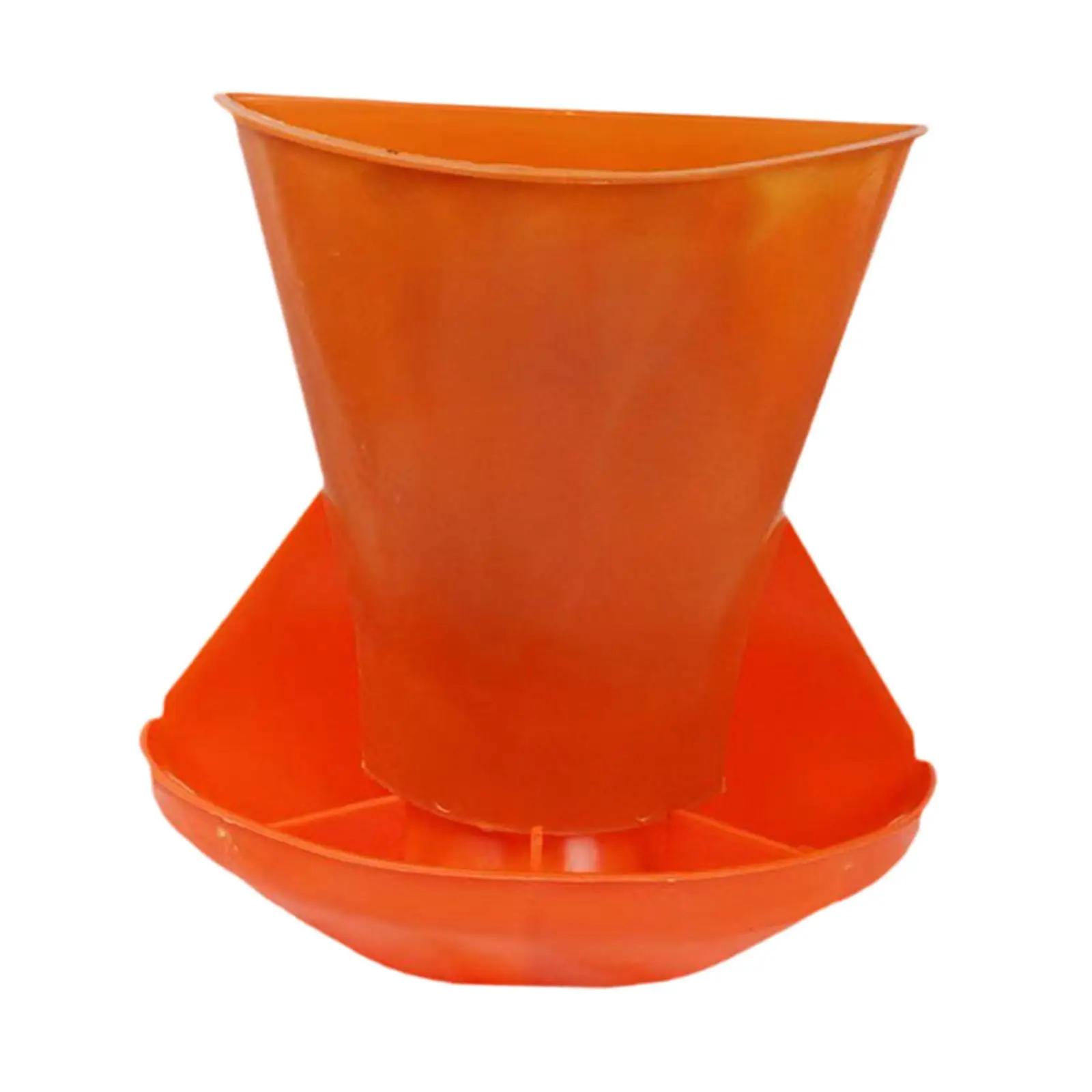 

Кормушка для скота Корыто для кормления поросят Оранжевая Компактная Кормушка для свиней с четырьмя отсеками Инструмент для кормления свиней Диспенсер для корма оранжевый