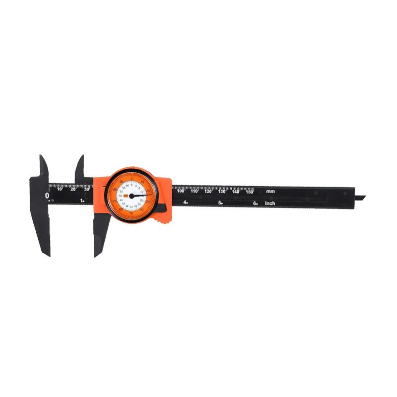 A25F-Dial Caliper Dual Reading-Precision Caliper High-Precision Dial Indicator 0-150MM