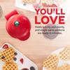 220V 350W Mini electric Waffles Maker Bubble Egg Cake Oven Breakfast Love Heart Shaped Waffle Maker EU Plug 220VAA