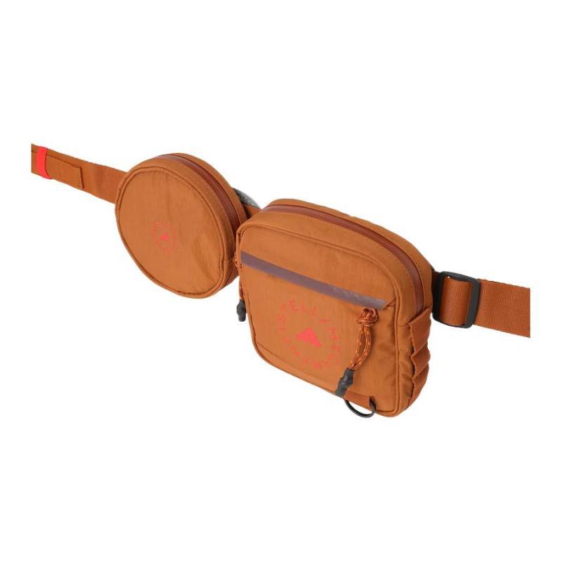 Adidas X Stella McCartney Co titled Series Fanny Packs Dark Caramel & Active Red & Bitter Chocolates Adidas IA1845
