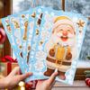 Christmas Window Stickers Winter Snowman Santa Claus Snowflake Reindeer Static Electricity Stickers Ornaments Xmas Home Decor