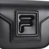 FILA Solid Color Flap Adjustable Shoulder Strap Mini Crossbody Bag Women bags Black F13W519161FBK