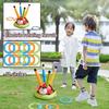 Musical Jump Sports Toys 5 In 1 3 In 1 Toss Ring Game Toy And Shooting Launcher For Kids Ladybug Multifunction Outdoor Machine