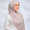 Silk Headscarf Long Wraps Shawl Luxury Islamic Turban  Party