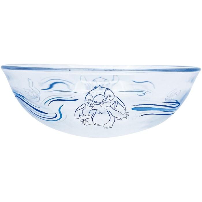 Disney "Lilo & Stitch" Glass Soba Bowl Stitch Kitchenware Goods Accessory SAN4140-2 750ml