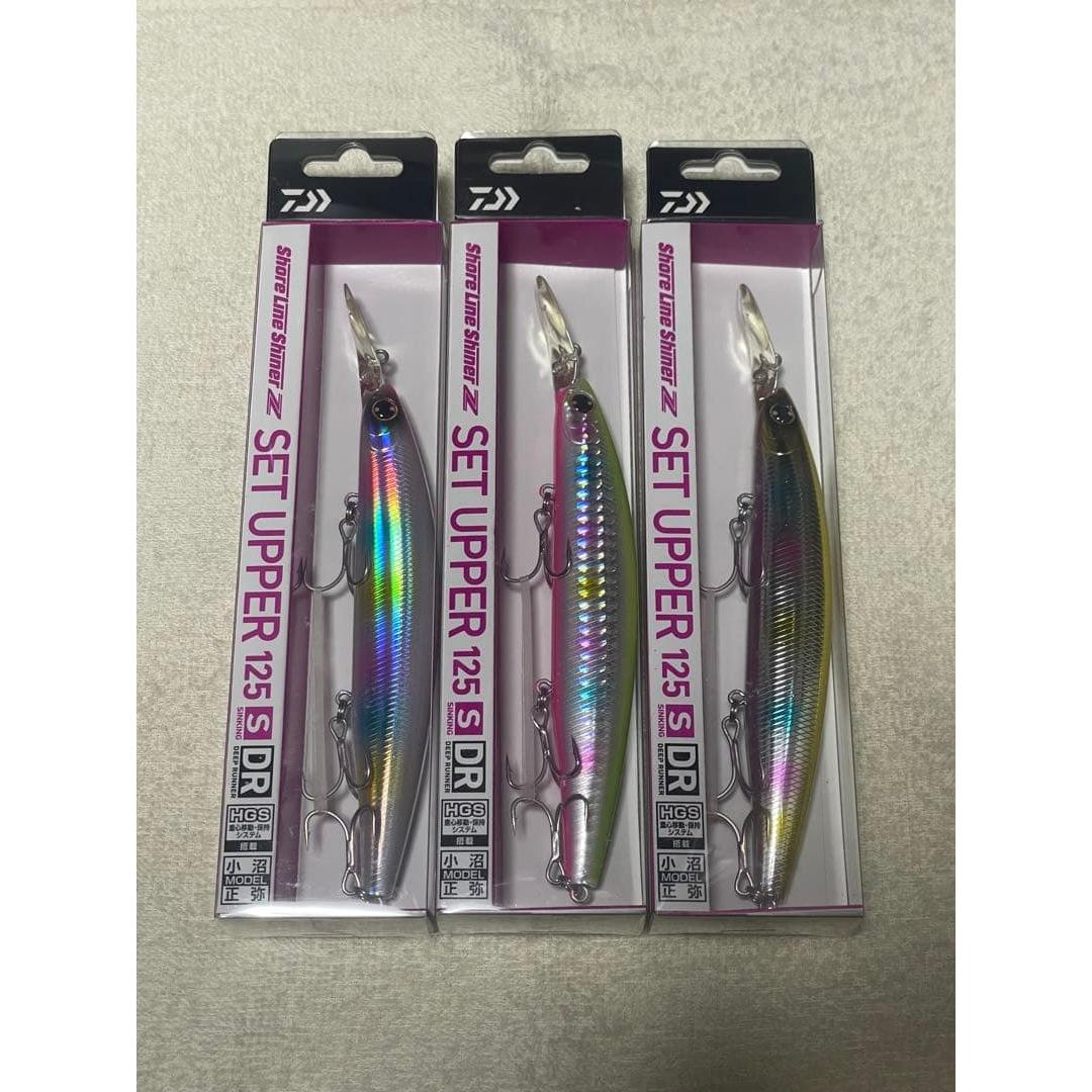 Used New Daiwa Shoreline Shiner Z Set Upper 125S-DR Lure