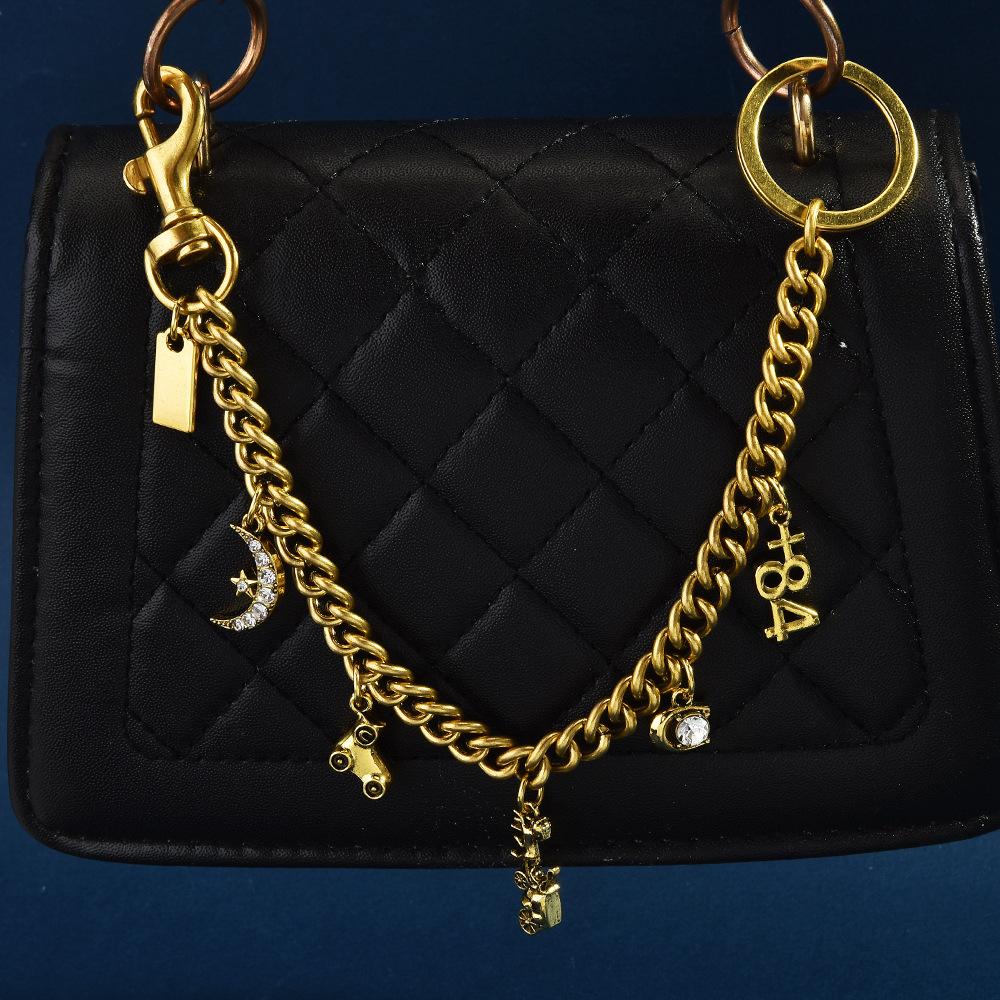 Summer Versatile Ins Bag Pendant Female Fashion Fashion Chain Crossbody Square Bag Chain