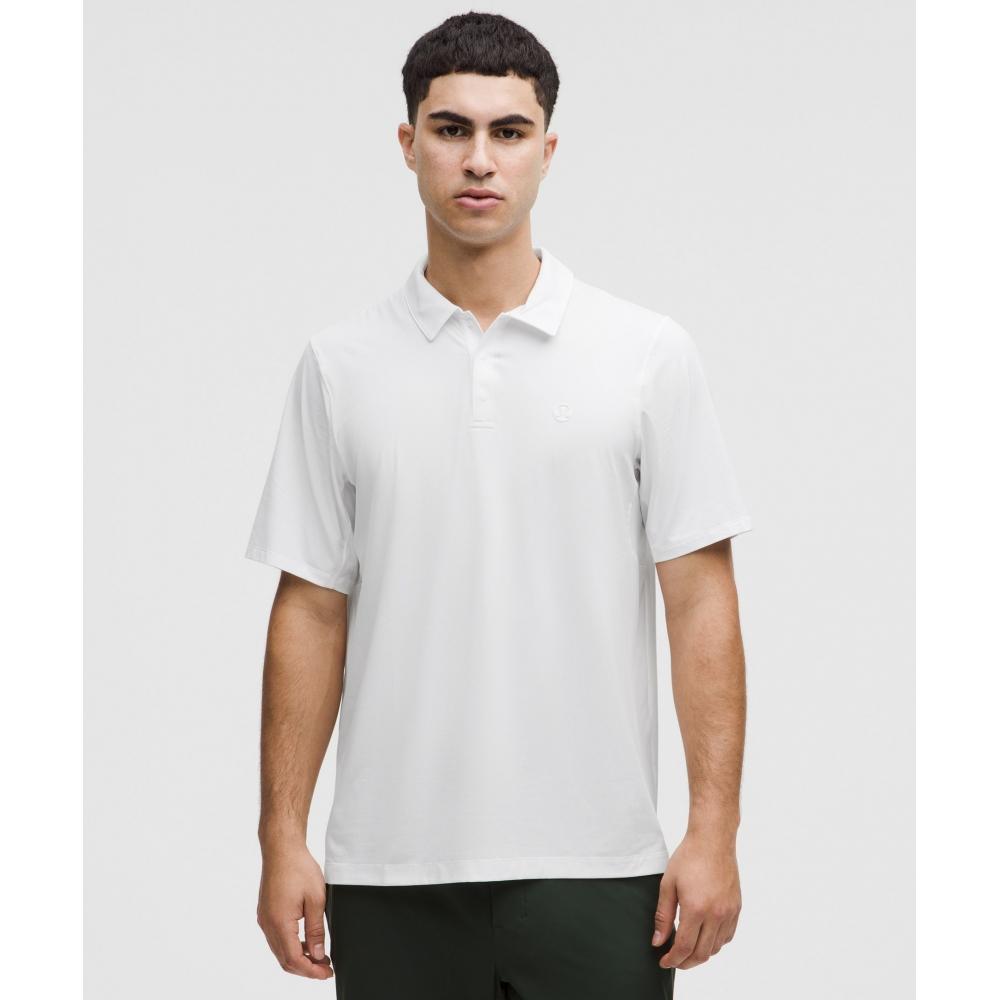 

Lululemon Logo Sport Polo Short Sleeve White XXL