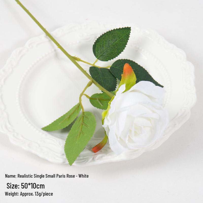 Cherry Blossom 4-Fork Silk Floral Branch for Wedding Arch Decor