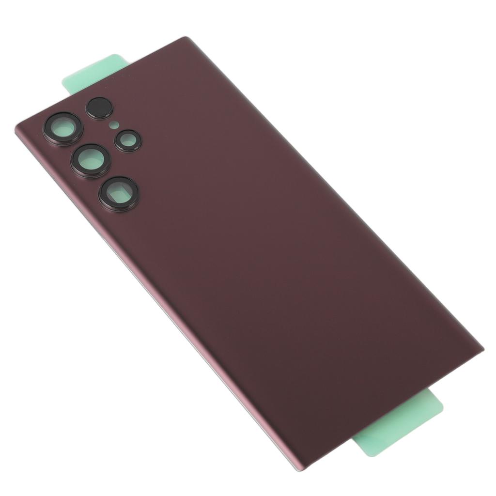 Back Glass Cover Replacement Battery Door Housing Rear Panel for Samsung Galaxy S22 Ultra 5G S908U S908F