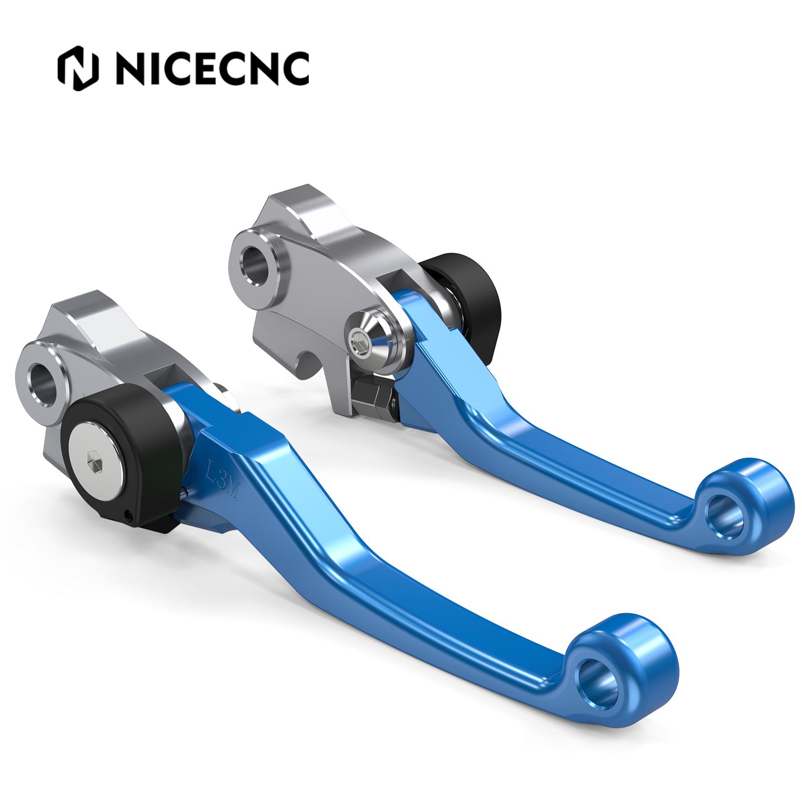 

For Husqvarna TE 300 TE 250 FE 350 FE 450 FE 501 2022-2024 BrakTec Folding Brake Clutch Lever For GasGas EC 300 EC 250 2021-2024 синий