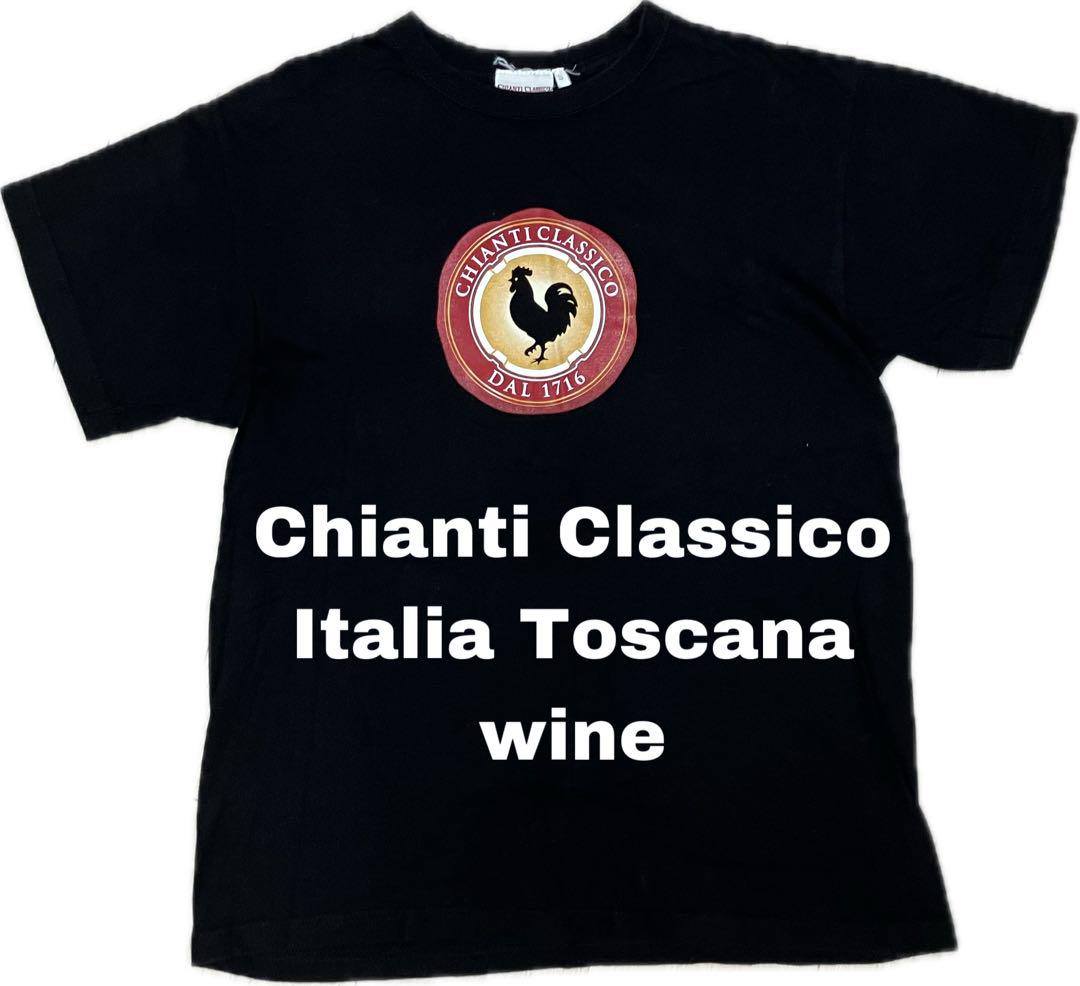 

[Б/У] Футболка Chianti Classico Черная Итальянский Сувенир Вино Саке