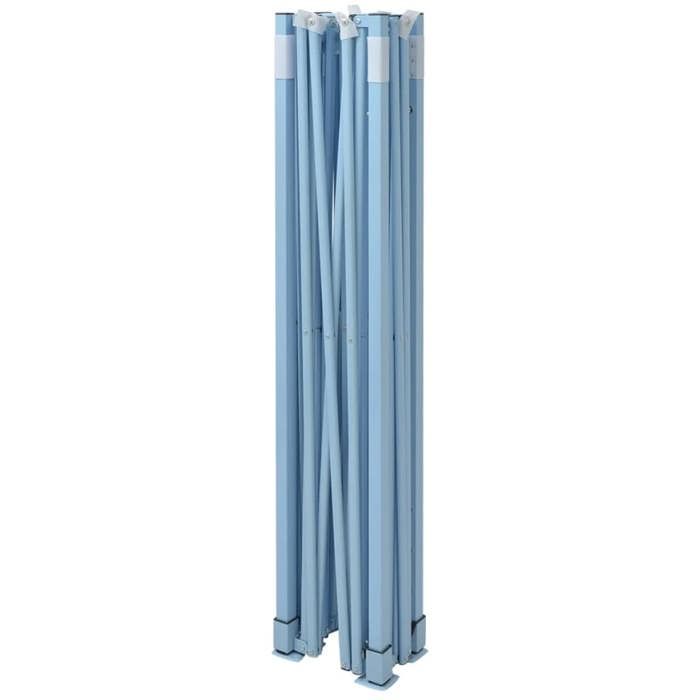 Tente de réception - vidaXL - 3x4 m - Acier enduit de poudre - Tissu Oxford 600D - Pliable