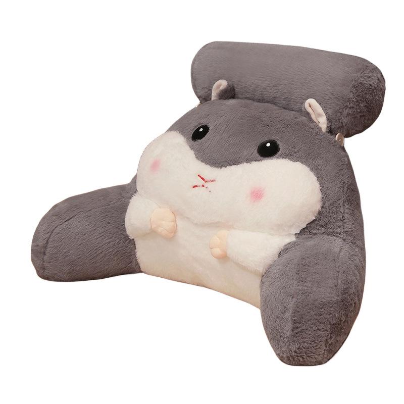 

Милая подушка для сна из меха кролика, хомяка, подушка для талии, плюшевая игрушка, кукла, мышка, плюшевая игрушка, кукла 60cm