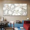 Golden Flower Abstract Home Decor Oil Painting Printed On Canvas Wall Art for Living Room Modern Posters Vintage Quadros Nordic