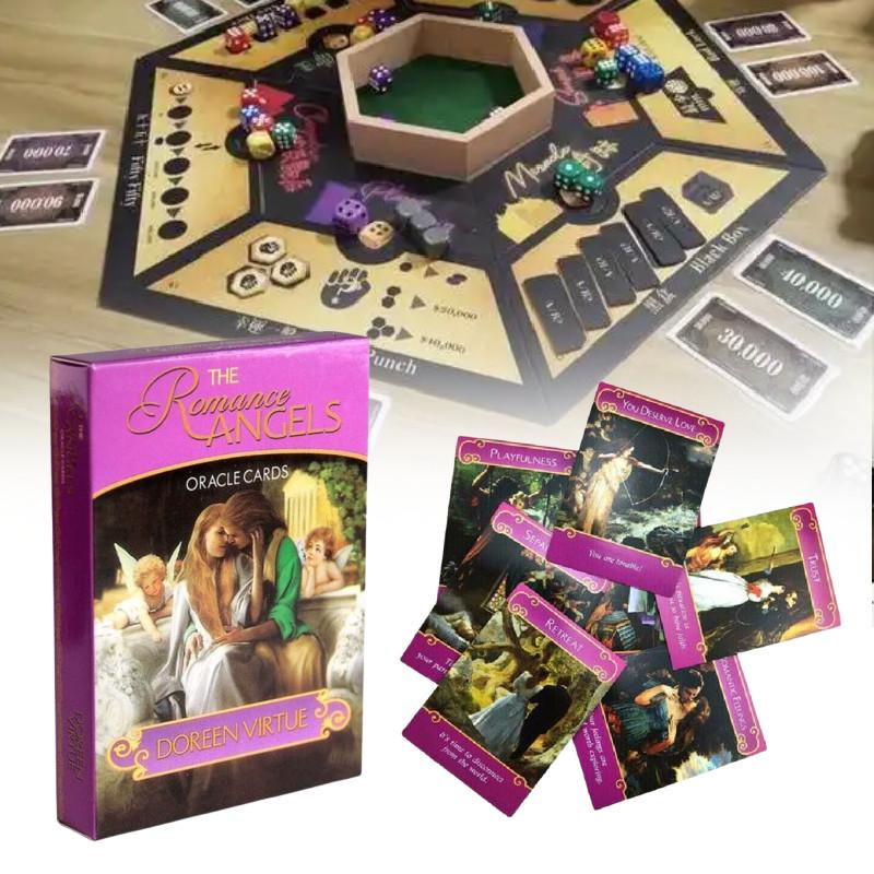 The Angels Romance Oracle Cards Tarot Board Game Toys Family Gathering Props