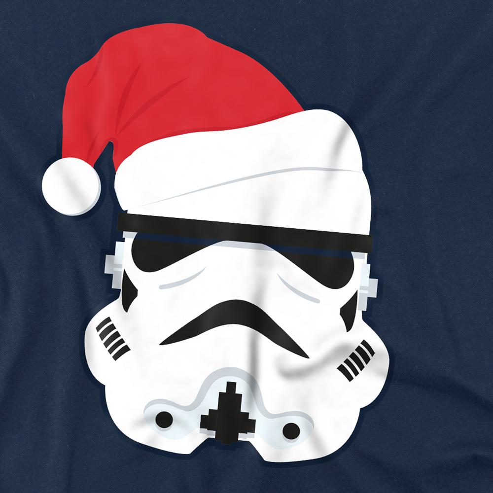 STAR WARS Unisex Adult Stormtrooper Santa Hat Christmas T-Shirt