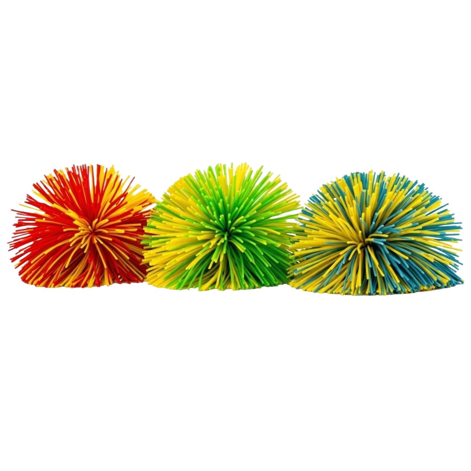 Elastic Stress Relief Balls - Sensory Squeezable Toys - Contains 5 Different Colored Elastic Noodles (4-pack)oodles In Multiple Colors (Random Color) One Size