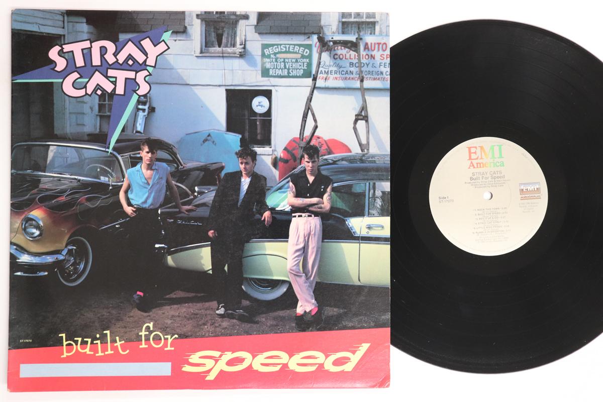 

LP Record STRAY CATS - Built For Speed ST17070 EMI AMERICA REC 1982 US Rock Used