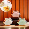 6PCS Foods Forks Crab Fruit Fork Set With Holder Ornament Dessert Fruits Snack Forks Storage Jar Kit Home Decoration Dinnerware