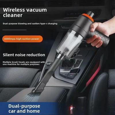 Kompakter 2-in-1 Akku-Staubsauger: Handlich & Aufrecht für Zuhause und Auto