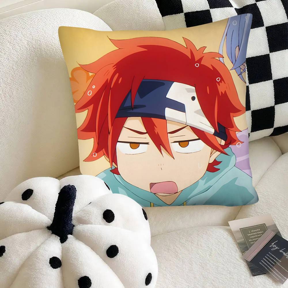 Anime SK8 The Infinity Pillow Case Fashion Square Pillowcase Bedroom Sofa Room Ins Decoration Leisure