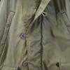 US ARMY 60s Vintage Comber Zip Coyote Fur N-3B Flight Jacket Khaki Men's Used