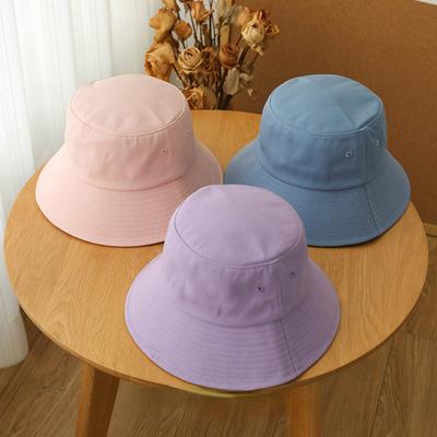 Cotton Breathable Big Bucket Hat for Men Casual Women Autumn Summer Fisherman Hat Plus Size Solid Colour Bob Panama Cap