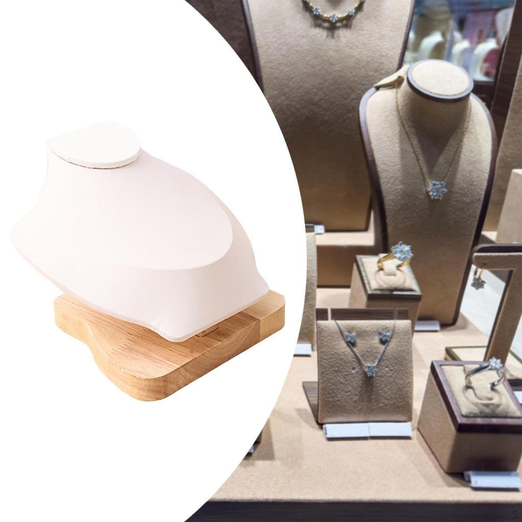 Jewelry Bust Holder for Necklace Storage, Organizer Living Room and Bedroom