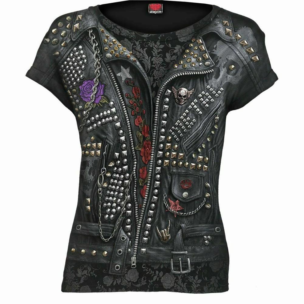 Spiral Direct New Release Gothic Metal Everywhere Ladies Cap Sleeve Top Gothic Unisex T-Shirt XL