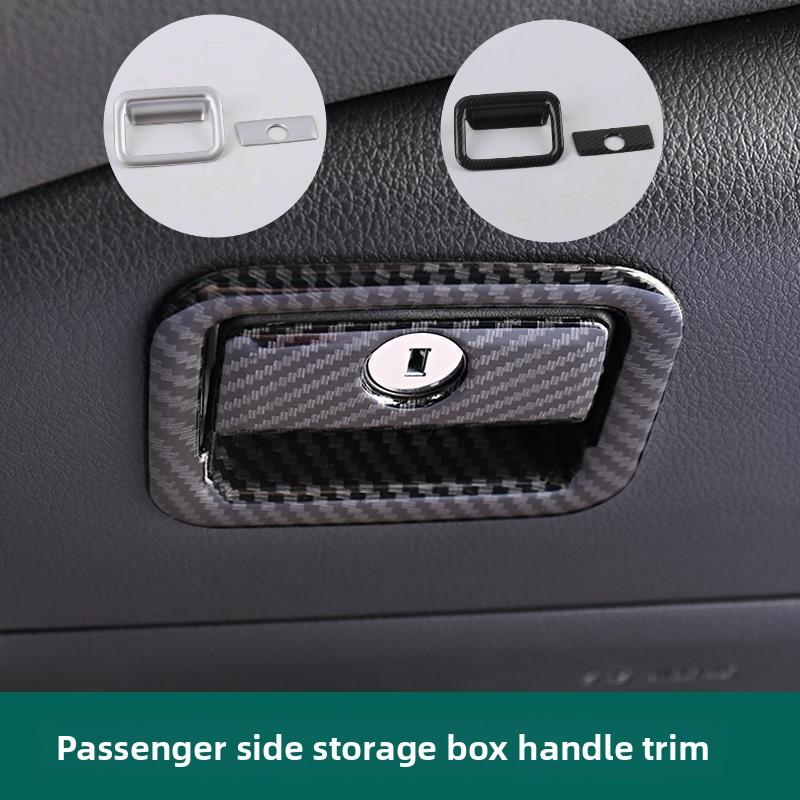 For Toyota Camry 70 XV70 2018~2026 Hybrid Car Console Driver And Passenger Cabins Side Storage Box Handle Trim Cover Accessories