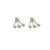 S925 Silver Korean Exquisite Pearl Stud Earrings - Versatile, High-End Design for Women